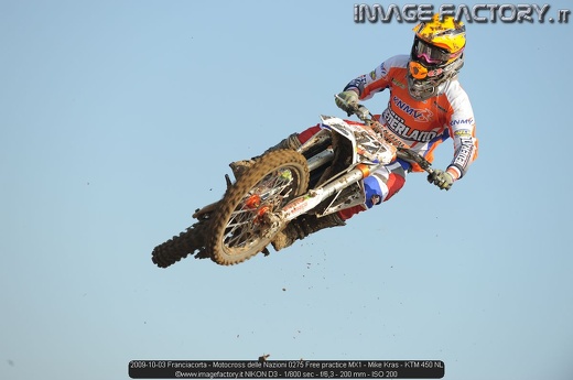 2009-10-03 Franciacorta - Motocross delle Nazioni 0275 Free practice MX1 - Mike Kras - KTM 450 NL